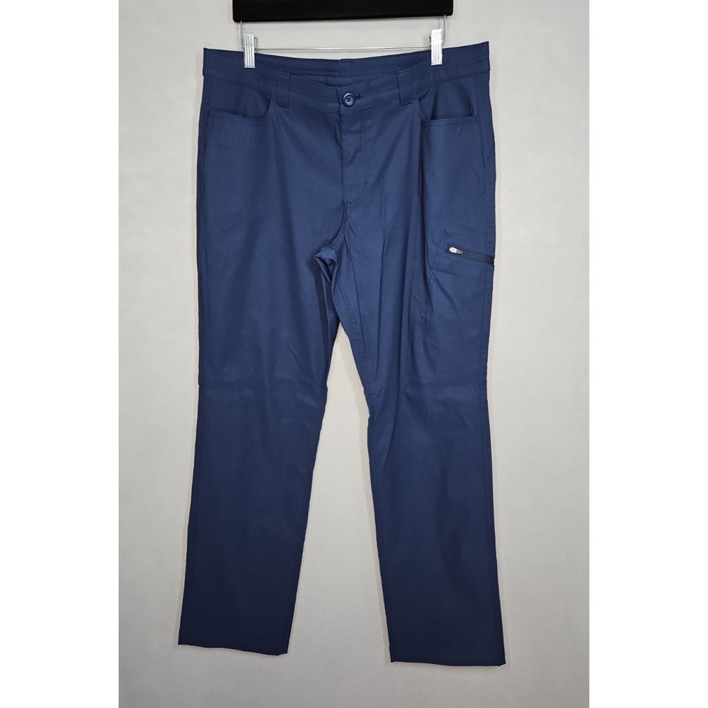 Eddie Bauer Womens Blue Nylon Blend Outdoor Hiking Pants Size 14 - Picture 3 of 11